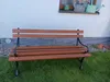 Gartenbank König mit Armlehnen 150 cm Produktbild-Vorschau 2
