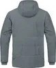 JAKO Unisex Coachjacke Team mit Kapuze, Farbe:steingrau, Produktbild-Vorschau 4