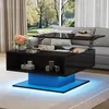 Merax Couchtisch Höhenverstellbar mit LED-Beleuchtung, Produktbild-Vorschau 6