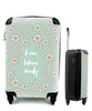 MuchoWow® Koffer Handgepäck Trolley Rollkoffer Kleine Produktbild-Vorschau 1