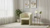 Sessel - Beige - 75x79x64 cm B/H/T - Kunstleder - Produktbild-Vorschau 5