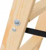 Drewniana drabina malarska KADAX, wysuwana, 2x4 stopnie, Podgląd zdjęcia produktu 7