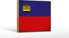 Holzschild Flagge Liechtenstein 18x12 cm Flag Vintage Produktbild-Vorschau 2