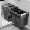 Poubelle de cuisine Hailo à encastrer dans un meuble de 40 Voir les images du produit 5