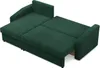 Ecksofa mit Schlaffunktion NEO,  Cord - Dunkelgrün Produktbild-Vorschau 5