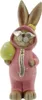 Mel-O-Design Osterhase Dekoration Frühling Keramik 9 cm x Produktbild-Vorschau 1