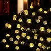 Girlanda Solarna Wisząca Świetlna LED Ogrodowa Lampki x20 Podgląd zdjęcia produktu 10