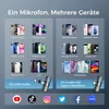 Ansteckmikrofon,Mini Lavalier Mikrofon, Kabellos Produktbild-Vorschau 5