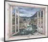 MuchoWow® Gerahmtes Poster Aussicht - Brücke - Wasser 80x60 Produktbild-Vorschau 1