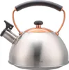Briebe I-Bronze Wasserkessel Induktion Flötenkessel 2,3L Produktbild-Vorschau 1