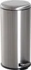HOMdotCOM HOMdotCOM Poubelle à pédale inox argent 30L Voir les images du produit 1