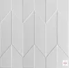 A white textured wall panel with a geometric pattern. Produktbild-Vorschau