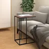 Möbel Beistelltisch Schwarz 40x30x59 cm Holzwerkstoff - Produktbild-Vorschau 1
