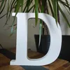Drevené písmeno biele, cca 20 cm, hrúbka 1,8 cm, písmeno D Náhľad obrázku produktu 1
