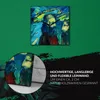 Coloray Uhr auf Leinwand 30x30 cm Wand Uhr Dekoration Produktbild-Vorschau 5