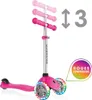 Globber Scooter Primo S7, Neonpink mit Leuchtrollen Produktbild-Vorschau 18
