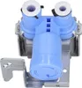 A close-up studio shot of a water inlet valve assembly for a refrigerator. Náhled obrázku produktu