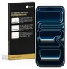 A product box with installation instructions for a screen protector next to a smartphone screen. Produktbild-Vorschau