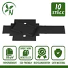 Caja plegable de 11,5 x 22,5 x 3 cm, negra, con tapa, de Vista previa de la imagen del producto 7