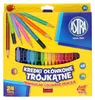 Crayons triangulaires 24 couleurs Astra Voir les images du produit 1