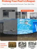 SucceBuy Tapis de sol de piscine Tapis de protection pour Voir les images du produit 2