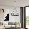 Lustre Tribesigns vintage noir, suspension à 6 ampoules Voir les images du produit 11