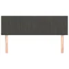 Kopfteile 2 Stk. Dunkelgrau 72x5x78/88 cm Samt Produktbild-Vorschau 3