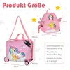 GOPLUS Kinderkoffer mit Rucksack, Reisekoffer mit Produktbild-Vorschau 5
