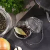 com-four® 2x Teesieb aus rostfreiem Edelstahl 304 - Tee-Ei Produktbild-Vorschau 3