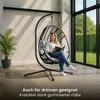 Swoods XXL Hängesessel mit Gestell - Hängesessel Für Indoor Produktbild-Vorschau 3