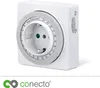 conecto Mechanische Zeitschaltuhr, IP20, 3500 Watt, weiß Produktbild-Vorschau 1