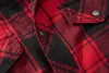 Brandit - CHECKED FLANELL Shirt rot / schwarz - 5XL Voir les images du produit 12