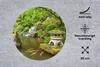 MuchoWow® Mauspad Mousepad Wasserfall - Koi - Japanische Produktbild-Vorschau 2
