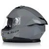 LS2 FF808 Stream II Helm, grau, S  (55/56) Produktbild-Vorschau 9