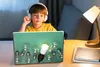 MuchoWow® Laptop Aufkleber Sticker Cover Glühbirne zwischen Produktbild-Vorschau 3