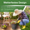 A person gardening with flower pots. Produktbild-Vorschau