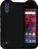 A black protective case for a smartphone is shown, with the phone's screen displaying the Google Assistant interface. Podgląd zdjęcia produktu