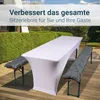 TexDeko® Garden 2er-Pack Bierbankauflagen gesteppt für Produktbild-Vorschau 6