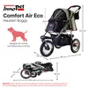 Hundebuggy Innopet Comfort Air Eco Schwarz/Silber – Produktbild-Vorschau 4