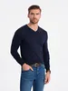 Ombre Clothing Maglione classico da uomo Launcebuz navy XL Anteprima dell’immagine prodotto 8