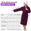AR Line Bademantel mit Schalkragen 100% Baumwolle 450 g/m² Produktbild-Vorschau 7