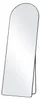 Gewölbter Ganzkörperspiegel 1650 x 558 mm Standspiegel mit Produktbild-Vorschau 1