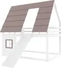 Sweiko 140 x 200 Letto a castello in legno con tetto, Anteprima dell’immagine prodotto 12