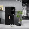 Sozialschrank ROBERT 1 Plus 292 x 1720 x 450 mm schwarz Produktbild-Vorschau 11