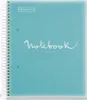 MIQUELRIUS Collegeblock "Notebook EMOTIONS" DIN A4 hellblau Produktbild-Vorschau 1