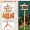 PawHut Vogelhaus Vogelvilla Futterhaus Vogelhäuschen mit Produktbild-Vorschau 5
