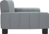 vidaXL Pelíšek pro psy Light Grey 70x45x30 cm Látka Náhled obrázku produktu 4