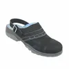 A black clog shoe with a slingback strap is shown against a white background. Produktbild-Vorschau