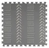 Humbi mata piankowa puzzle 9 elementów szare we wzór 180 x Podgląd zdjęcia produktu 5