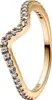 Pandora Ring Größe 52, Wellenring mit funkelnden Details, Produktbild-Vorschau 4